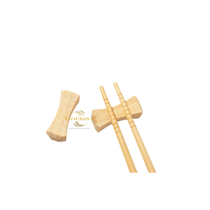 Handcrafted <b>Bamboo</b> Classic Reusable Chopstick Holder Eco-Friendly Sustainable Wooden Rest for Dining <b>Table</b> Decoration Vietchoice - Product Image 2