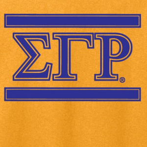 Simple 3 Greek Letter T-<b>Shirt</b> - Sigma Gamma Rho <b>Gold</b> | Greek Sorority <b>Shirt</b> SGRho Apparel Casual Unisex Tee Sorority Gift - Product Image 6