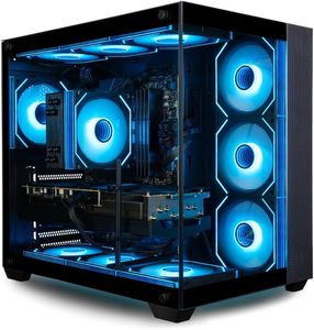 Ordinateur de bureau de jeu authentique et validé 5070Ti 5080 5090 avec processeur i9 i7 i8, 192 Go de RAM DDR5, SSD Pro Gen4 de 4 To, 12 To, Wi-Fi - Product Image 1