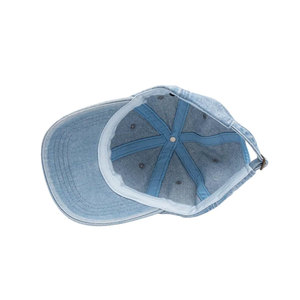 Casquette de baseball unisexe jaune personnalisée avec broderie sourire, 6 panneaux, ajustable, en toile de coton respirante et imperméable, style décontracté - Product Image 2