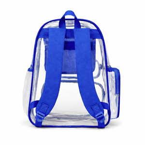 Zeta Phi Beta Sorority <b>Clear</b> Backpack Transparent Carry <b>Bag</b> <b>Clear</b> PVC Bookbag See Through Security Approved <b>Clear</b> <b>bag</b> - Product Image 3