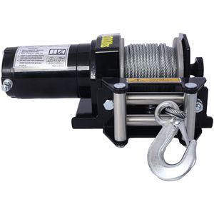 12V elettrico ATV/UTV verricello con 2000lb capacità impermeabile Off-Road cavo in acciaio argano per rimorchio - Product Image 3