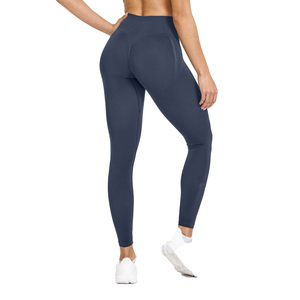 Leggings de performance unis pour femmes, taille haute, extensibles, doux, respirants, longueur intégrale, pour entraînement, gym, fitness, yoga, course à pied, décontractés - Product Image 2