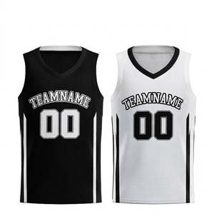 Personnalisez votre propre logo et votre design, maillot de basket respirant, ensemble grande taille, styles d'uniformes sublimés personnalisés - Product Image 5