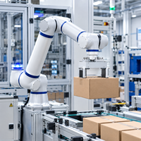 Robot collaboratif Elite CS612AZ CSA Advanced Series à 6 axes, charge utile de 12 kg, portée de 1428,5 mm, avec pince CNGBS pour la manutention