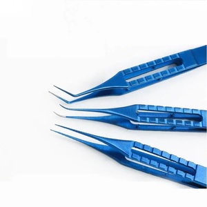 Pinces à cils en acier inoxydable de précision, pointe lisse, outils professionnels pour l'application de cils volumineux - Product Image 4