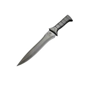Cuchillo de Caza de Acero de Damasco con Hoja de Punta Caída, Mango de Acero al Carbono, Táctico, para Supervivencia al Aire Libre, Hoja Fija, Funda, DIY, OEM - Product Image 4