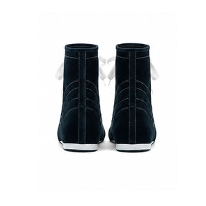 Zapatos de Boxeo de Cuero con Cierre de Cordones, Diseño Ligero, Ajuste Cómodo, Suela Flexible, Material Transpirable, Entrenamiento de MMA - Product Image 2