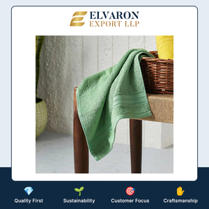 Toalla de Mano de Algodón de Lujo, Suave, Absorbente y Reutilizable, para Hotel, Spa, Resort, Salón y Uso Doméstico - Product Image 6
