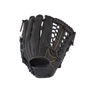 Red Leather Full Finger Breathable Baseball Glove with <b>White</b> <b>Lacing</b> and Black Accents Unisex Outdoor Sports Use All Seasons - Product Image 6