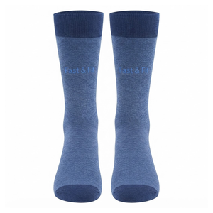 Calcetines Deportivos de Alta Calidad para Hombre, Antideslizantes, Antibacterianos, de Secado Rápido, Transpirables, con Logotipo Personalizado, Colección de Invierno - Product Image 1