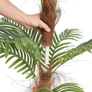 Palma d'olivo artificiale alta 1,2 m in PE resistente con protezione anticaduta, a basso mantenimento, verde naturale - Product Image 6
