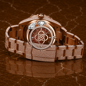 Reloj de Diamantes Moissanite Completo Directo de Fábrica, Reloj de Pulsera Automático de Lujo para Hombre con Piedras VVS - Product Image 4
