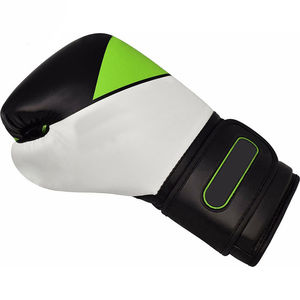 Gants de boxe unisexes personnalisables de haute qualité en cuir et polyester, rembourrage durable, respirants, évacuant l'humidité, pour le sparring en extérieur - Product Image 2