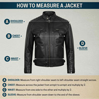 Blouson de moto en cuir véritable noir pour homme avec motif flamme en relief, col montant, fermeture éclair, coupe ajustée, style motard