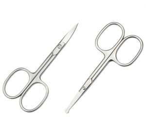Factory Price Beauty Curved <b>Nail</b> Scissors Travel Grooming TSA-Approved Compact Design Stainless Steel Sharp Simple Durable High - Product Image 3
