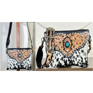 Sac bandoulière de luxe en cuir véritable fait main, nouveau design 2026, facile à transporter, pour femme, en cuir de vachette, fabriqué sur mesure - Product Image 1