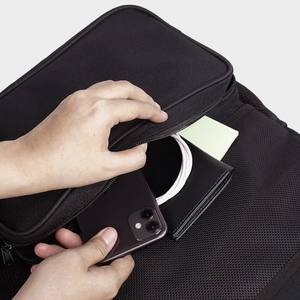 Sac à dos en tissu polyester imperméable tendance avec fermeture éclair et plusieurs compartiments, unisexe, fabriqué au Vietnam - Product Image 5