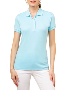 Camiseta Polo de Algodón 100% de Alta Calidad al por Mayor para Mujer, Personaliza tu Logotipo de Marca, Camiseta Polo para Mujer, Camisetas Polo Personalizadas para Golf - Product Image 3
