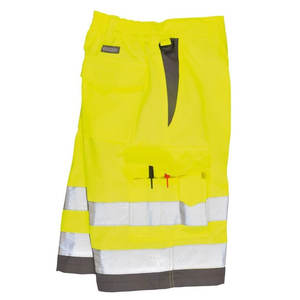 กางเกงขาสั้นทำงานผู้ชายคุณภาพสูง ผ้าระบายอากาศดี ดีไซน์ฮิปฮอป มีเชือกผูกเอว 4 กระเป๋า เหมาะสำหรับคนงานก่อสร้าง - Product Image 3