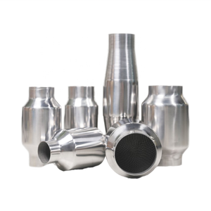 Convertisseur catalytique EURO 4 <span class=keywords><strong>Sport</strong></span> haute performance avec <span class=keywords><strong>catalyseur</strong></span> de course à noyau métallique à haut débit 3 "<span class=keywords><strong>200</strong></span> Cpsi pour l'échappement de véhicule - Product Image 4