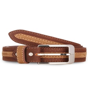 Fabricant de ceintures en cuir de vachette haut de gamme, vente en gros de ceintures en cuir véritable pour hommes et femmes - Product Image 5