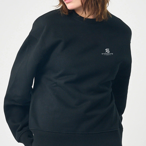 Sudadera Oversize de Alta Calidad para Mujer, Cuello Redondo, Manga Larga, Algodón, Estilo Urbano, Informal, 2026 - Product Image 1