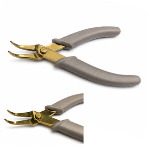Alicates de punta fina Pro Gold Needle con opciones personalizadas, mandíbula lisa, de alta calidad para la fabricación de joyas, 5 pulgadas - Product Image 4