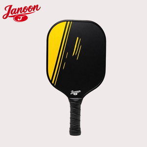 Raquette de pickleball haut de gamme en graphite et fibre de carbone avec poignée antidérapante, design personnalisé, prix abordable - Product Image 1