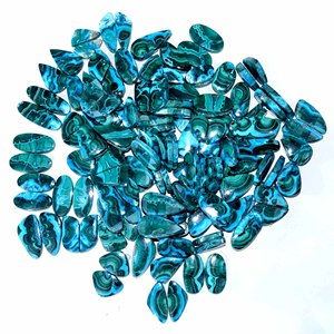 Hot Selling Rare Chrysocolla Malachite Pairs Cabochon Wholesale Lot of Healing Chrysocolla Malachite Loose Gemstone - Product Image 4