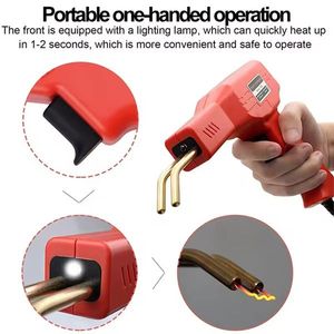 Set Professionale di Pistole per Saldatura di Paraurti in Plastica con Chiodi per Saldatura in Polietilene per Uso Automobilistico - Product Image 4