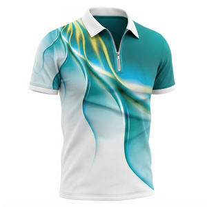 Camisas Casuales de Punto para Hombre, 100% Algodón, Manga Corta, con Bolsillo, Antiarrugas, Colección Elegante para Venta al Por Mayor - Product Image 4