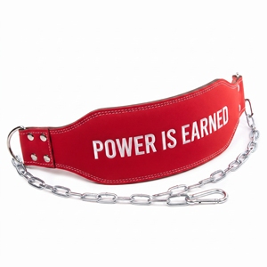 Cinturón de Entrenamiento de Fuerza con Cadena para Gimnasio en Casa, Cinturón de Cuero Bordado Unisex para Fitness y Levantamiento de Pesas - Product Image 6