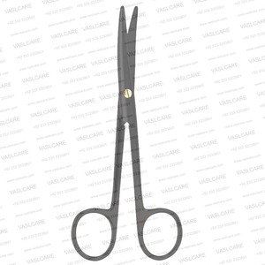Ciseaux Mayo à lame dentelée CeraCoat (17 cm) courbés et droits, revêtement céramique avec lame inférieure micro-dentelée antidérapante pour la coupe des tissus - Product Image 3
