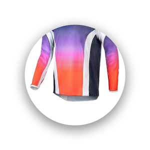 เสื้อเจอร์ซีย์จักรยานเสือภูเขาแขนยาวสำหรับผู้ชาย แบบกำหนดเองได้ พร้อมโลโก้ตามสั่ง - Product Image 5