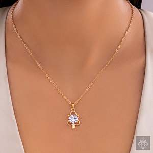 ชุดเครื่องประดับ Prao สร้อยคอและต่างหูป้องกันการเสื่อมเสีย - Product Image 1