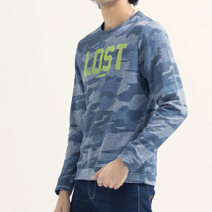 Fashion Streetwear Fashion Oversized Streetwear Sweatshirt Heavyweight Cotton Fleece Vintage Wash Relaxed Fit Sweatshirt - Product Image 4