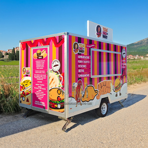 Camion de cuisine mobile, remorque de restauration rapide, camion de crème glacée, camion de hot-dogs, camion de tacos mexicains, chariot à café, camion de restauration avec cuisine complète - Product Image 6