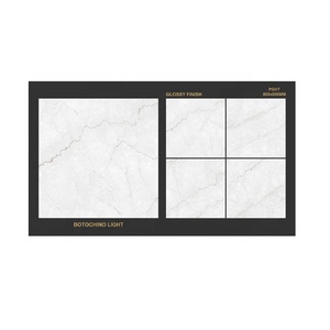 Design moderne 80*80 Carreaux de porcelaine émaillée polie Porcelanto 60x60 Carreaux de sol en céramique et marbre pour le salon - Product Image 1