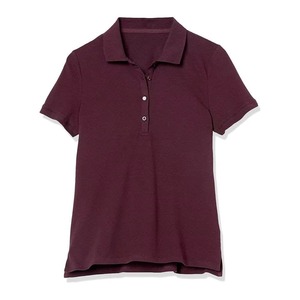 Chemises à col pour femmes avec broderie personnalisée, vente en gros de polos de golf vierges pour femmes, fabricant de hauts de tennis respirants pour femmes OEM - Product Image 2
