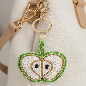 Llavero de moda con bordado de cuentas de colores, amuleto bordado con cuentas, regalo - Product Image 2