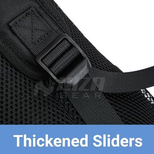 Casual Sport <b>Backpack</b> Bat Holders Durable <b>Nylon</b> Unisex Softback Zipper Hasp Closure Waterproof Solid Eco Friendly Big Capacity - Product Image 6