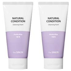 The Saem Natural Condition Double Whip 150ml Schiuma Detergente Scontata con Ingrediente Principale Acido Aminico 2pz - Product Image 1