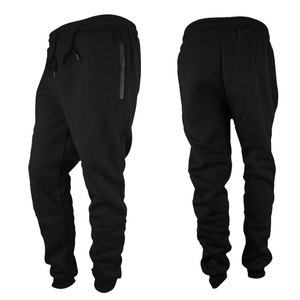Men's 100% Cotton Waterproof Sweatpants with Zipper Pockets Tapered Joggers for Athletic Workout Jogging Running - Product Image 2