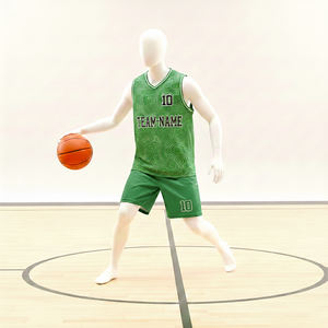 Uniformes de Baloncesto Personalizados al por Mayor con Nombre de Equipo, 100% Poliéster Transpirable, Conjuntos sin Mangas con Transferencia Térmica para Otoño - Product Image 1