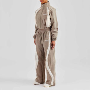 Chaqueta Deportiva Cortavientos de Nailon de Alta Calidad para Hombre y Mujer, Diseño Sólido, Ajuste Holgado, con Logotipo Personalizado - Product Image 4