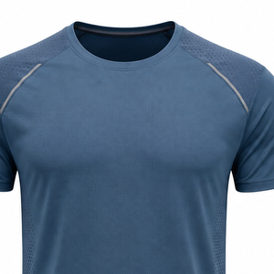 Ensemble de vêtements de sport pour homme, t-shirt de course et short de sport, ensemble de vêtements de sport pour la salle de sport, entraînement physique, vêtements de sport actifs, séchage rapide, respirant, course à pied - Product Image 3