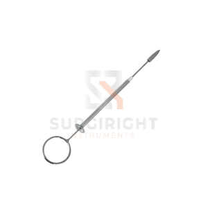 Extracteur de tumeurs du mamelon Hug's en acier inoxydable, instrument vétérinaire pour l'élimination des polypes et tumeurs du canal mamelonnaire chez le bétail, par Blush - Product Image 6