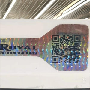Etiquetas Adhesivas de Papel Holográfico Digititech con Logotipo Impreso a Doble Cara, Función de Seguridad, Material Holográfico, Modelo P3 para - Product Image 1