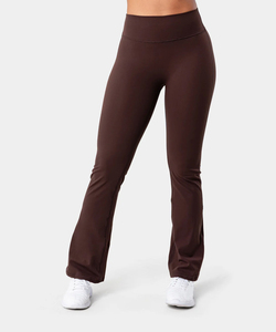 New Arrival Custom Made High Waist Women Waist <b>Flare</b> <b>Leggings</b> Latest Fashion Quick Dry Breathable Wholesale Price - Product Image 1